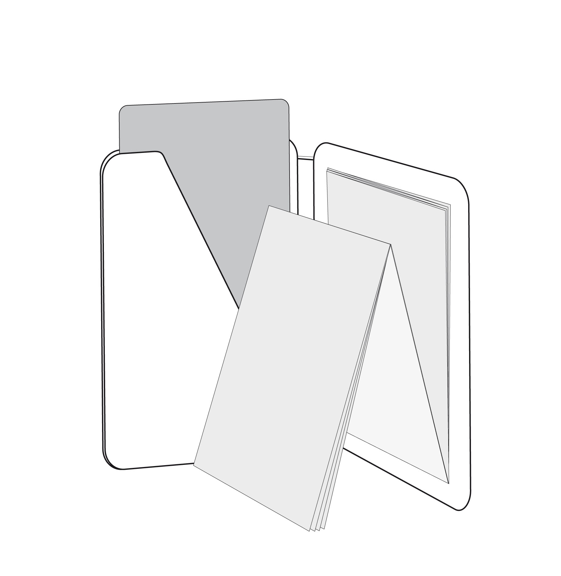 PocketPlaner mit Einstecklasche