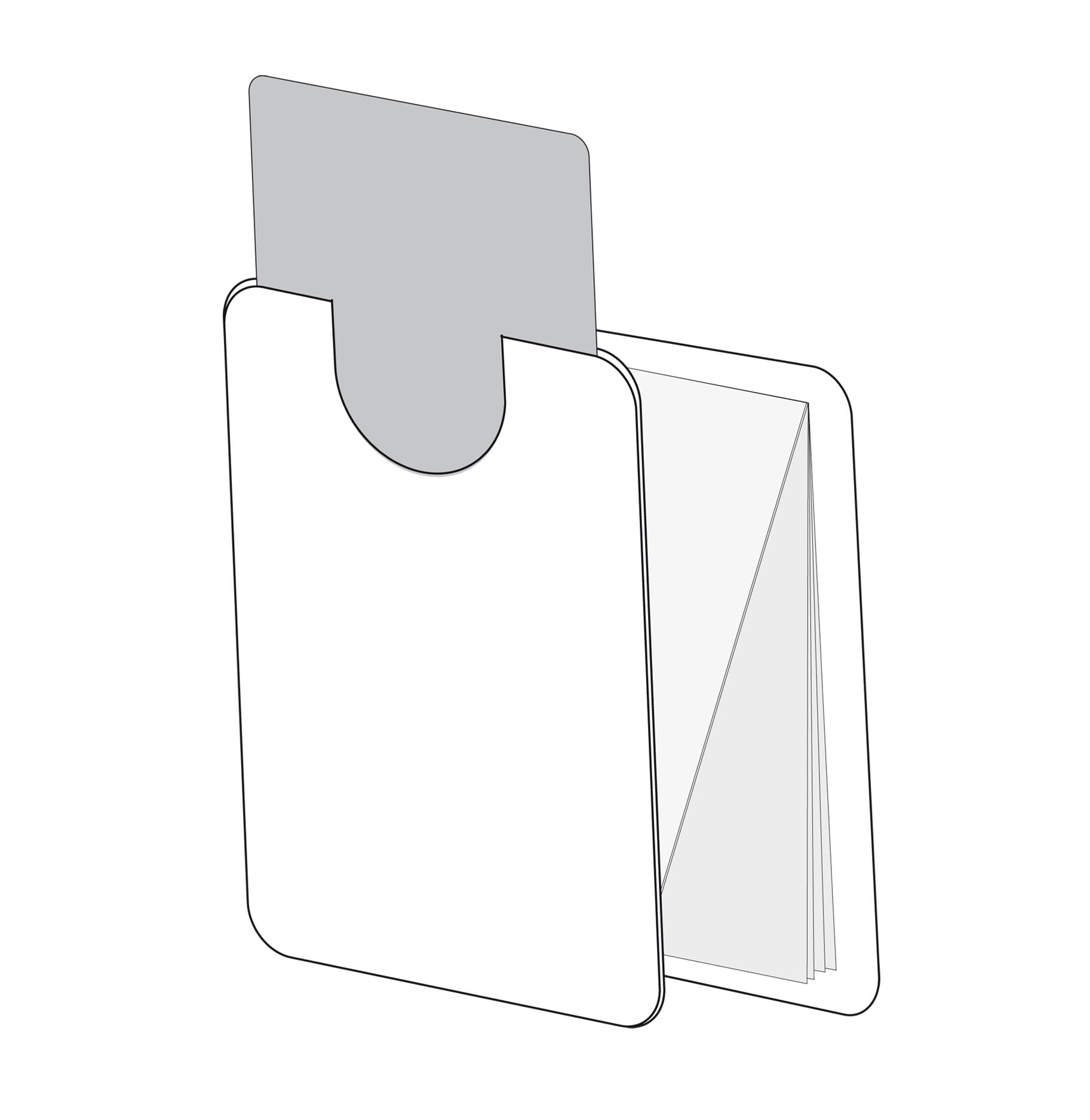 z-card mit Einstecktasche