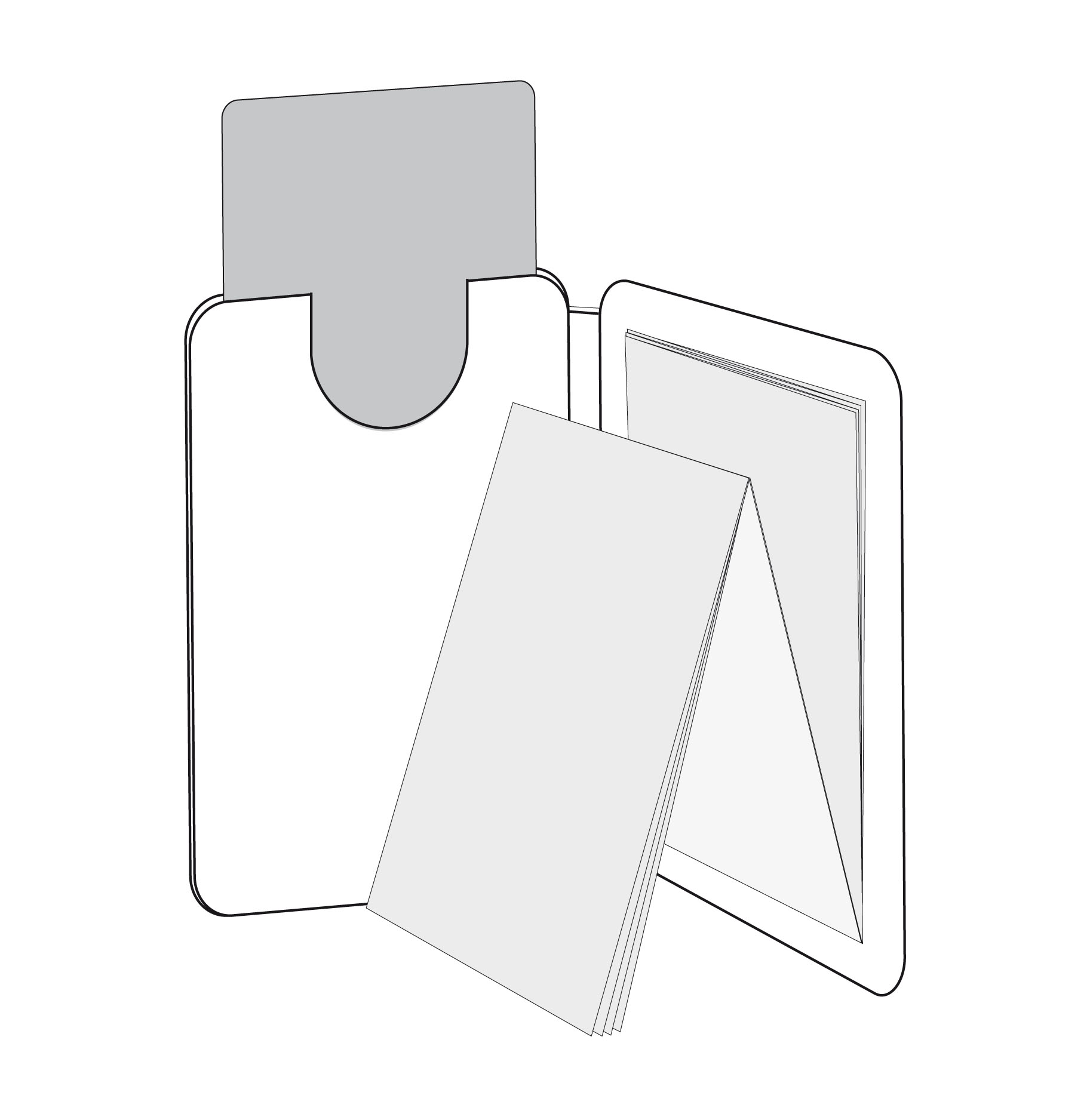 PocketPlaner mit Einstecktasche
