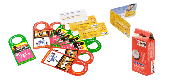 3Minis Mini-Karten mit Lochstanzung