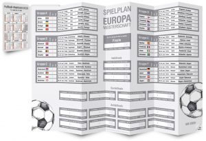 EM2020 - Pocketplaner als Spielplan für die Weltmeisterschaft der Frauen
